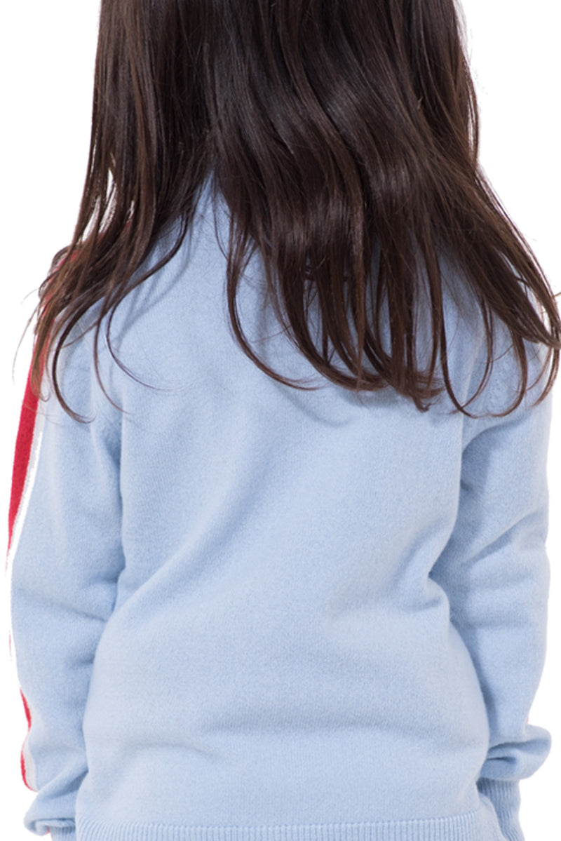 Kids Cashmere Track Jacket