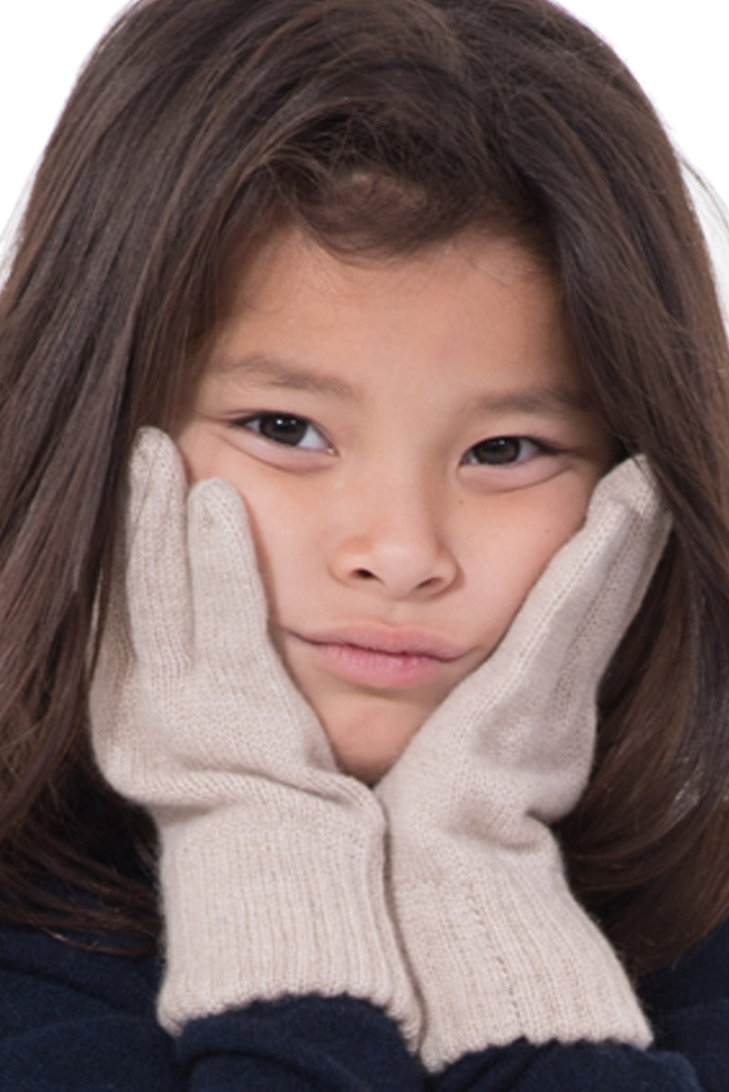 Kids Cashmere Gloves