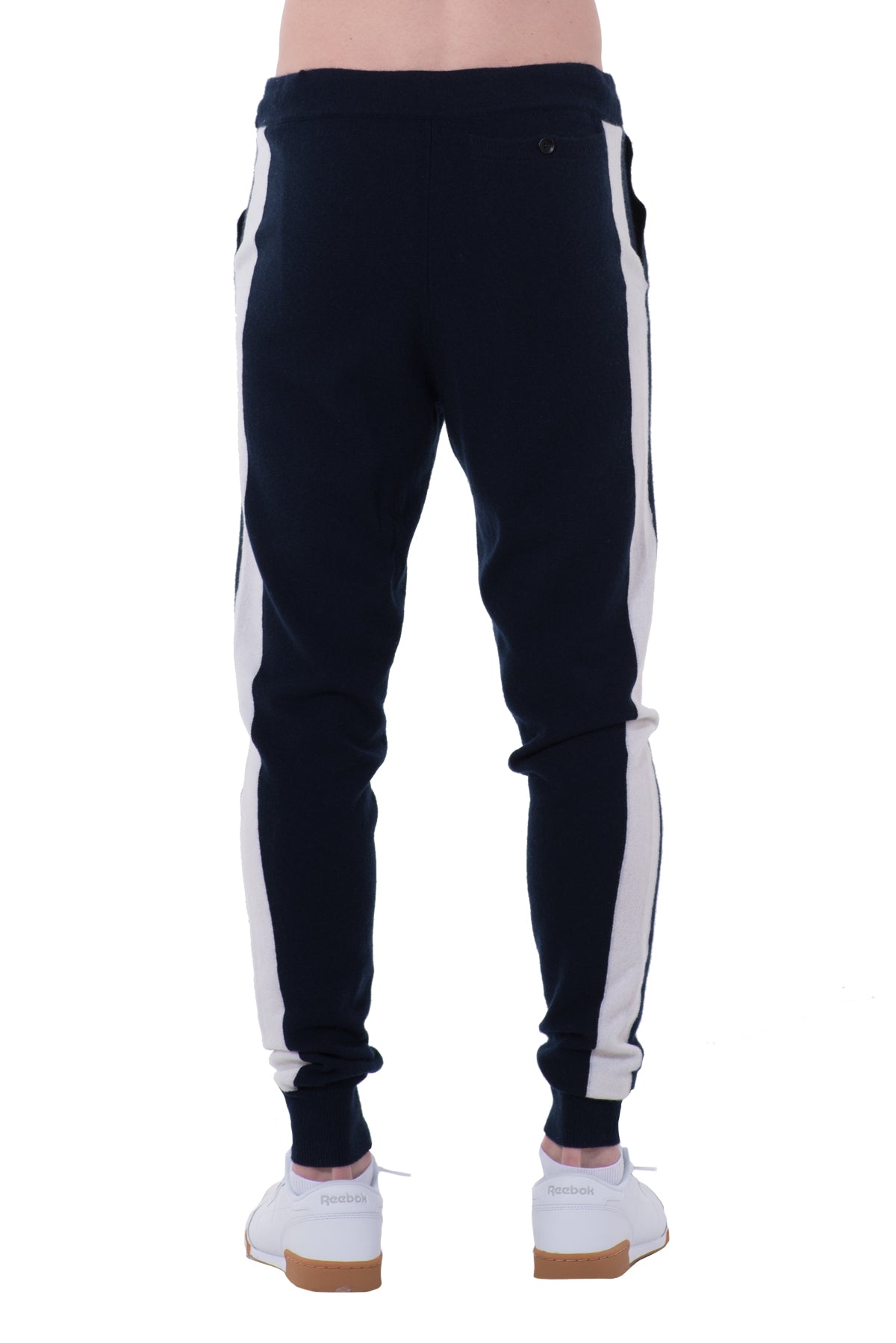 Mens Striped Cashmere Joggers – HottinDaro