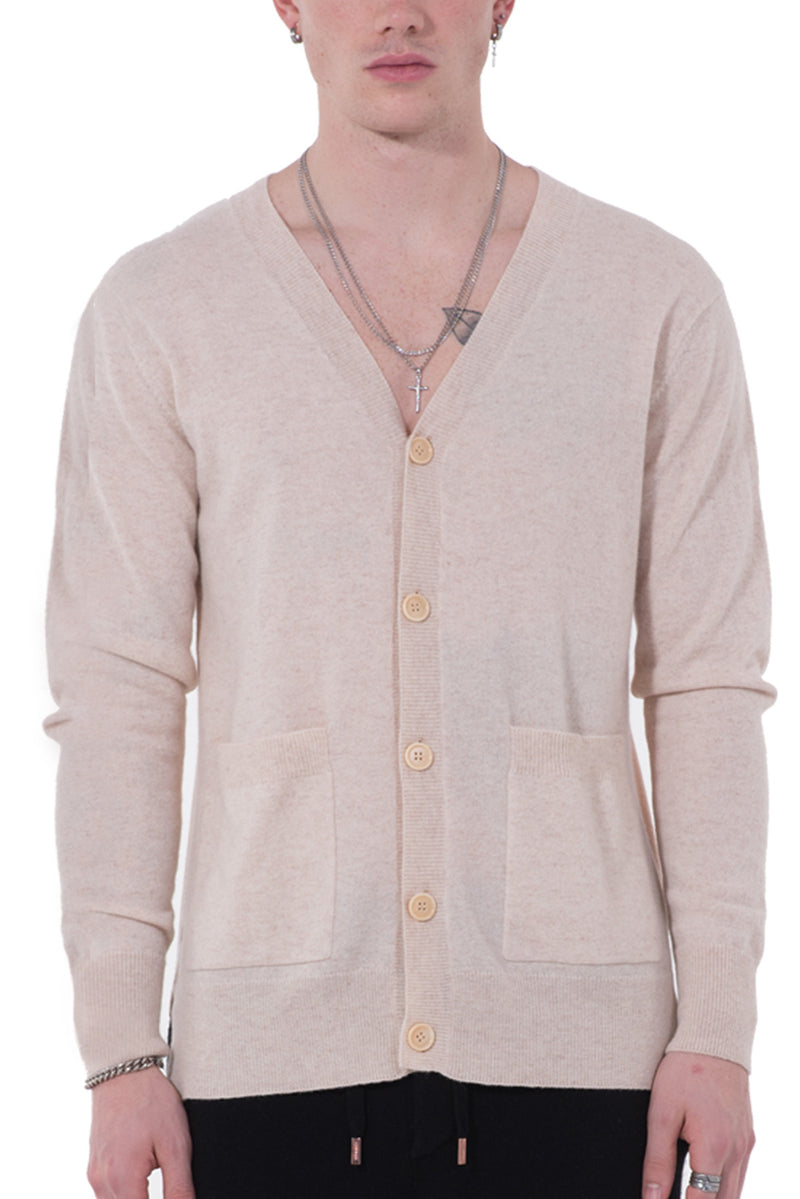 Mens Cashmere Cardigan