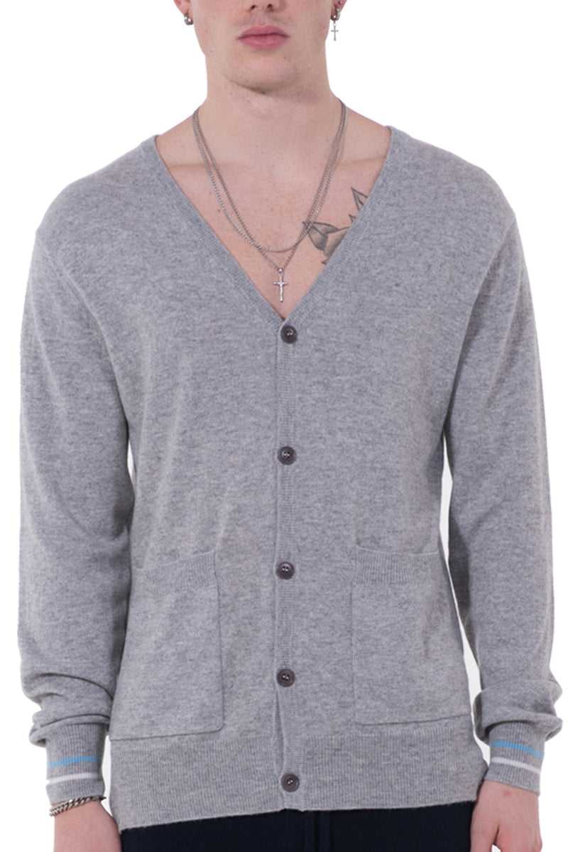 Mens Cashmere Cardigan