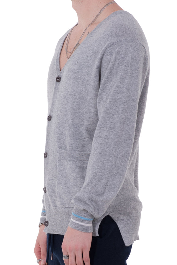 Mens Cashmere Cardigan