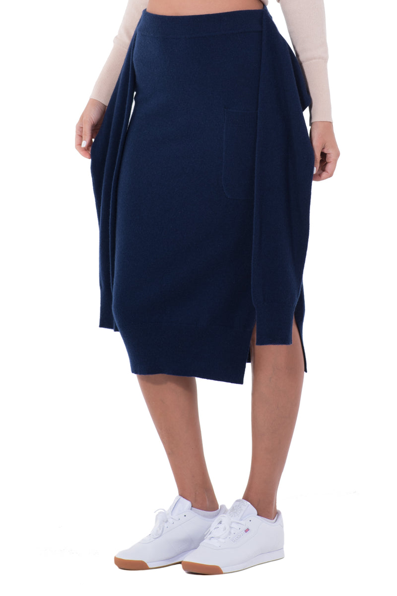 Womens Cashmere Skirt