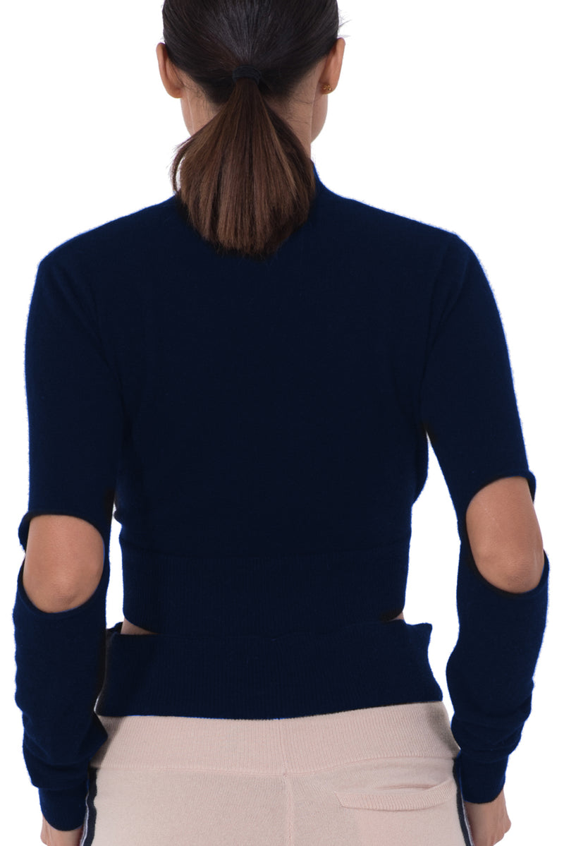 Womens Cashmere Crew