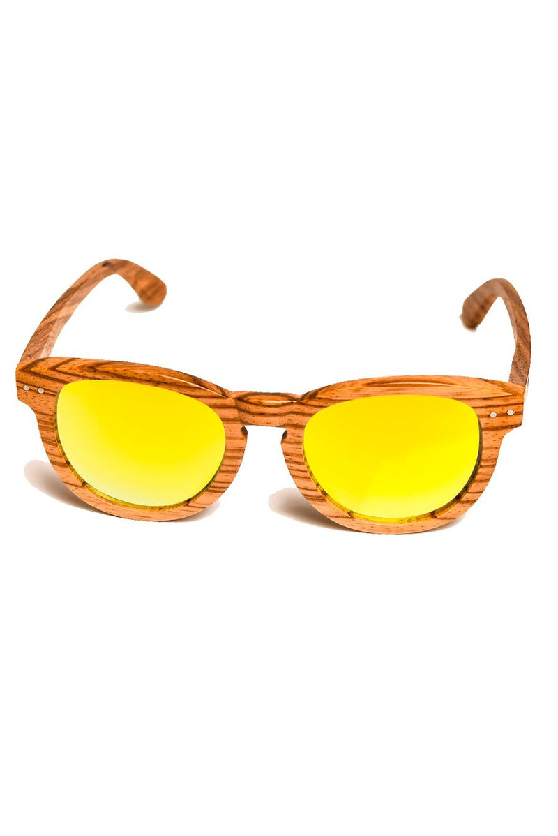 Unisex Wood Sunglasses
