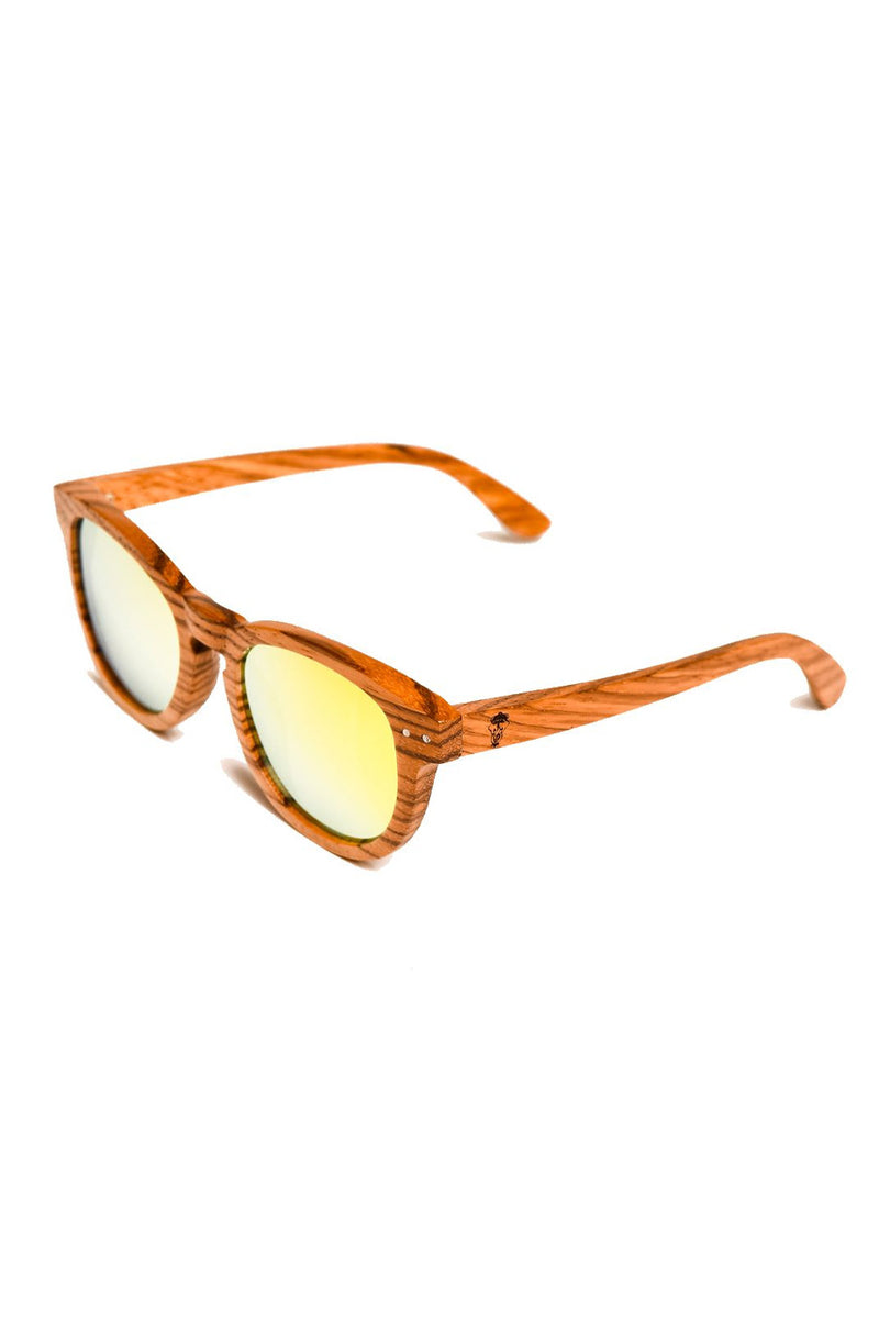 Unisex Wood Sunglasses